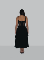 Silhouette sculpturale Jupe drapée