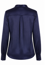 Bow Tie Silk Shirt
