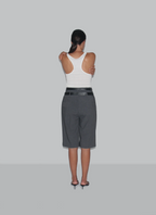 jambes larges mi-longues en laine